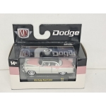 M2 Machines 1:64 Dodge Royal Lancer 1955 white pink